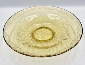 Amber Madrid 11" Console Bowl Federal Glass Company Depression Glass